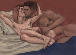 2boys 2d 2d_(artwork) abs anal anal_fingering anal_sex anus arcane arcane_jayce arcane_viktor arched_back armpits ass ass_focus balls balls_deep beard beard_stubble bed bedroom bedroom_background bedroom_setting bedroom_sex big_balls big_cock big_penis bigger_male bigger_penetrating_smaller black_hair boys brown_hair chest closed_eyes cock color colored couple couple_(romantic) couple_sex cum daddy_and_twink dark-skinned_male dark-skinned_male/light-skinned_male dark_hair dark_skin deep_penetration digital_media_(artwork) dominant_male gay gay_male gay_sex grabbing_hips groan hand_on_ass holding interracial jayce_talis kissing kissing_while_penetrated kissing_while_penetrating league_of_legends light-skinned_male light_skin looking_at_another looking_at_partner looking_down looking_pleasured male male/male male_focus male_only masculine_gay masculine_male masturbating_other masturbating_while_penetrated moaning moaning_in_pleasure multiple_boys naked naked_male nipples nude nude_male open_eyes orgasm_face pecs penetration penis penis_in_ass romantic romantic_couple romantic_sex sex size_difference sketch skinny_male smaller_male smaller_penetrated stroking_penis submissive_male sweat sweating tan_skin tan_skinned_male twink viktor_(league_of_legends) yaoi
