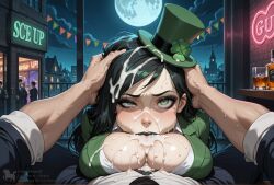 absurdly_large_cock ahe_gao ai_generated alcohol alcoholic_drink big_ass big_balls big_breasts big_butt big_penis black_hair black_lips black_lipstick blowjob blush cheek_bulge choking_on_cock cleavage cleavage_overflow club costume covered_in_cum creamhorseai crowd cum cum_covered cum_drip cum_in_mouth cum_inside cum_on_body cum_on_breasts cum_on_face curvy curvy_female curvy_figure deep_cleavage deepthroat disney disney_channel drinks erect_nipples excessive_cum eyeshadow face_fucking fellatio female fishnet_stockings fit fit_female forced forced_oral four_leaf_clover fucked_silly green_eyes hat head_grab high_resolution highres holidays horny horny_female hourglass_figure huge_ass huge_balls huge_breasts huge_cock hyper_balls indoors irrumatio kim_possible light-skinned_female light_skin long_hair lying_on_back makeup male male/female mascara massive_balls massive_penis mature mature_female moon mouth_full_of_cock mouth_full_of_cum muscular muscular_male night oral oral_sex paizufella paizuri pale-skinned_female pale_skin party perfect_body public rolling_eyes seductive seductive_look shego spoken_heart st._patrick's_day suit sweat sweating sweaty sweaty_body testicles thick_thighs thong throat_bulge throat_fuck throat_swabbing titjob voluptuous voluptuous_female