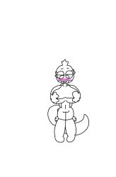 bikini_top female incredibox_mod no_bottomwear saint_patricks_day slixtz23 sprunki sprunki_fnaf sprunki_oc toy_chica_(sprunki_fnaf)