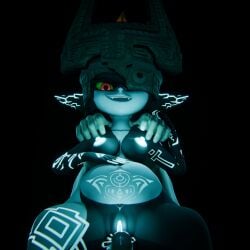 1girls barondraws blender cum cum_in_pussy cumflation female hand_on_shoulder hand_on_stomach imp_midna midna post_orgasm pubic_tattoo sequence stomach_tattoo tattoo the_legend_of_zelda the_legend_of_zelda:_twilight_princess