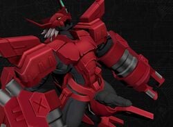 3d blitzgreymon cybernetics cyborg digimon digimon_linkz dragon machine male male_only penis simple_background solo