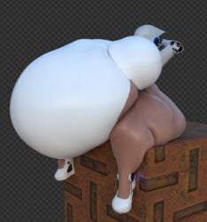 3d bbw big_ass big_breasts breasts bubble_butt female haydee huge_ass huge_breasts overweight qzk_forte tagme thick_thighs wide_hips