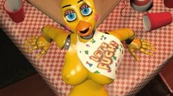 1boy 1girls 3d anal anal_sex animated animatronic anthro areolae arm_support avian bib big_penis blue_eyes blush_stickers bouncing_breasts breasts chicken clothes_writing duo eyelashes faceless_male female five_nights_at_freddy's five_nights_at_freddy's_2 gif hairless_pussy human human_on_anthro interspecies large_breasts leg_grab living_machine lockjawsfm male male_pov missionary nipples on_table penetration penis pov pussy robot robot_girl shiny_skin solo_focus source_filmmaker spread_legs straight table technophilia toy_chica_(fnaf) veiny_penis yellow_nipples yellow_skin