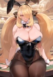 cynthia (pokemon) from game freak by floox