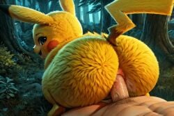 1boy 1girls ai_generated animated ass cum cum_in_pussy female female_on_human feral furdraw180 human human_on_feral human_penetrating human_penetrating_feral looking_at_viewer looking_back male male/female male_on_feral nintendo penis pikachu pokemon pokemon_(species) rodent self_upload vaginal_penetration