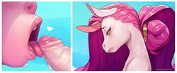 2018 ambiguous_gender blush cute cyancapsule duo emelie_(cyancapsule) equine fellatio femboy furry girly green_eyes hair heart horse imminent_deepthroat licking licking_penis lips long_hair male male/ambiguous mammal nila_(cyancapsule) open_mouth oral oral_sex original original_character original_characters penis penis_lick pig pig_girl pink_hair pink_skin ponytail purple_eyes saliva seductive_mouth sex suina teenager tongue tongue_out uncut white_hair