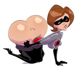 1girls alternate_costume ass busty curvy disney elastigirl elastigirl_(the_incredibles_2_supersuit) helen_parr huge_ass milf pixar slb smooth_skin the_incredibles the_incredibles_2