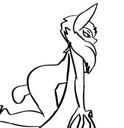 2018 all_fours ambiguous_penetration animated anthro balls bat bat_wings betlv big_ears black_and_white bouncing_breasts breasts chest_tuft disembodied_penis erection female from_behind_position half-closed_eyes hi_res loop male mammal membranous_wings monochrome nude penetration penis sex sideboob simple_background sketch solo_focus straight tuft under_boob white_background winged_arms wings