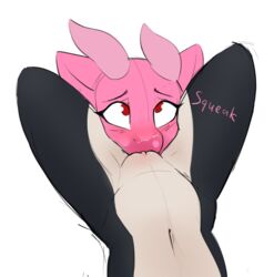 2018 anthro clitoris cunnilingus dragon duo english_text female horn looking_at_viewer navel onomatopoeia oral pink_eyes pink_scales pony-butt-express pussy pussy_juice scales sex sound_effects text vaginal_penetration yuri