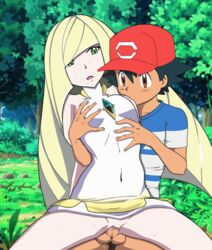 lusamine (pokemon) from nintendo by oni-tan