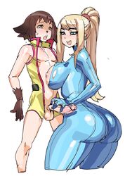 1boy 1girls age_difference areolae ass balls big_balls big_butt big_nipples big_penis big_testicles blonde_hair blue_eyes blush bodysuit breasts brown_hair couple curvy dangling_testicles dog_boy duo duo_focus erection female female_human female_pervert femboy femboy_on_female femdom girly green_eyes hair handjob hetero highres huge_ass human hung_trap large_breasts large_testicles larger_female long_hair lovers male male/female maniacpaint masturbation metroid monster monster_boy nicole_(onomeshin) nintendo nipples nude older_female open_mouth penis pervert ponytail ripped_clothes ripped_clothing samus_aran size_difference skin_tight small_but_hung small_waist smaller_male smile spread_legs straight teeth testicles tied_hair torn_clothes torn_clothing trap uncensored voluptuous white_background wide_hips younger_male zero_suit zero_suit_samus