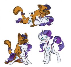 anthro anthro_on_feral anus ass capper_(mlp) cum cum_in_pussy cum_inside cutie_mark duo equine feline female feral friendship_is_magic hi_res horn interspecies male male_on_feral male_penetrating mammal my_little_pony my_little_pony_the_movie penetration rarity_(mlp) sequence sex simple_background straight tongue tongue_out tsu-shan unicorn vaginal_penetration white_background zoophilia