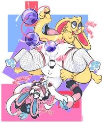 absurd_res ahe_gao anal anal_bead_pull anal_beads anal_beads_in_ass anal_sex anthro anus ass badsheep balls bikini bikini_top blush bracelet chastity_cage chastity_device cheeseus_(cheeseuschrist) clothing collar duo ear_piercing eeveelution fishnet_clothing fishnet_leggings fishnet_legwear generation_6_pokemon genitals hi_res jewelry kneeling lagomorph leggings legwear leporid looking_pleasured lying male mammal nintendo object_in_ass on_back onomatopoeia open_mouth pallas_(cheeseuschrist) pawpads paws penetration piercing pokemon pokemon_(species) puffy_anus rabbit sex_toy sex_toy_in_ass sex_toy_insertion sound_effects spiked_bracelet spiked_collar spikes swimwear sylveon text tongue tongue_piercing two-piece_swimsuit upside-down