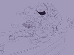 chance_(forsaken) clothed_sex collar degradation dialogue dog_tail forsaken_(roblox) gay hate_sex humanoid itrapped_(forsaken) male male/male misfittoys roblox roblox_game robloxian self_upload shock_collar tagme tail