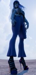 3d big_penis bulge elden_ring flaccid fourarms futanari high_heels intersex low-angle_view manufatura penis ranni_the_witch self_upload tagme thick_ass thick_thighs