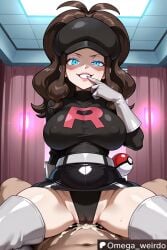 hilda (pokemon) from nintendo by omega weirdo