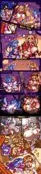 after_sex colored comic cum_in_container cum_in_pussy cum_inside cumdump don_quixote_(limbus_company) drinking_cum eating_cum gaping gaping_pussy lactation limbus_company nipple_penetration object_in_nipple object_insertion project_moon prolapse prolapsed_pussy public_use queen_of_hatred toilet trash_can yaubingowo