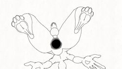 anal anal_masturbation anal_sex animated anthro balls benign_light digitigrade_legs humanoid_penis lagomorph low-angle_view male male_only mammal masturbation penetration penis rabbit simple_background solo worm's-eye_view