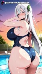 1girls 2025 ai_assisted ai_generated anime artist_name ass ass back bangs big_ass big_breasts big_breasts big_breasts big_butt big_chest blush booty breast breasts breasts breasts bubble_ass bubble_butt bust busty butterfly_hair_ornament buttocks chest cityscape cloud cloudy_sky curvy_ass curvy_butt cute_ass dusk echidna_(re:zero) evening explicit fat_ass female firm_ass from_behind giant_ass gradient_sky hair_between_eyes hair_ornament heavy_ass hi_res high_quality high_resolution highres horizon huge_ass juicy_ass juicy_butt large_ass large_breasts long_hair looking_at_viewer looking_back massive_ass mountainous_horizon night_sky ocean one-piece_swimsuit orange_sky outdoors palm_tree patreon patreon_username perfect_ass plump_ass pool poolside purple_sky re:zero_kara_hajimeru_isekai_seikatsu red_sky round_ass sexy_ass shore silver_hair sky skypassion solo stable_diffusion star_(sky) starry_sky sun sunset swimsuit thick_ass thick_thighs thighs tight_ass tree twilight very_long_hair voluptuous_ass wading water watermark wet white_hair wide_ass
