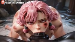 16:9 1boy 1girls 2d 3d ai ai_art ai_assisted ai_generated animation aroused ass blowjob cock cum deepthroat demon_slayer dick erect_penis female hi_res high_resolution highres human image images large_penis male mitsuri_kanroji more_at_source nude patreon patreon_username penis rape realistic senpaisans sex straight tagme uncensored widescreen young_female