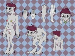 1girls alien alien_anatomy alien_girl almost_naked black_claws black_eyes black_nails black_toenails breasts breasts_covered brown_hair chelicerae claws commissions_open deviantart deviantart_link different_angle digitigrade digitigrade_legs drooling elf_ears extraterrestrial feet female female_focus female_only from_behind frosty_the_one_who gills green_drool green_saliva grey_body grey_skin hands hooked_nose humanoid insectoid kurkanos_(artist) long_claws long_nails long_neck mantis monster monster_girl mythology nightmare_waifu nipples_covered non-sexual nude nude_female original original_character original_species pedipalps praying_mantis reference_sheet saliva scary sfw sharp_ears sharp_nails short_hair short_hair_female skinny skinny_girl slim slim_waist slouching spider spines stickers stickers_on_body stop_sign tall_female thin_female thin_waist unguligrade unusual_anatomy unusual_feet unusual_hands upturned_eyes warning_sign
