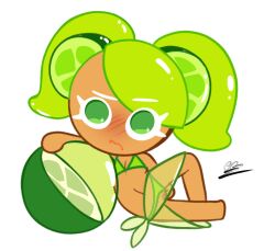 lime cookie from cookie run by cryankiebuillar