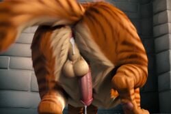 20th_century_fox ai_generated all_fours almost_there anthro anus ass ass_focus ass_up asshole balls cum davis_entertainment dripping_cum faceless faceless_character faceless_male facesitting facesitting_pov fat_ass garfield:_the_movie garfield_(series) garfield_the_cat male multicolored_body pawpads paws,_inc. penis sitting sitting_on_viewer
