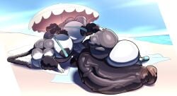 bodybuilder furry hyper hyper_cock hyper_genitalia hyper_muscles hyper_pecs hyper_penis male male_only muscles muscular muscular_arms muscular_male muscular_thighs whatinsomnia