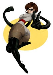 alternate_costume ass big_ass bodysuit breasts clothed costume curvy disney elastic elastigirl elastigirl_(the_incredibles_2_supersuit) female fully_clothed gloves helen_parr huge_ass huge_butt milf pixar plump redblacktac short_hair smooth_skin solo the_incredibles the_incredibles_2 thick_thighs thigh_boots wide_hips