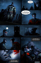 2boys batcest batman_(series) brutim comic dc dc_comics gay jason_todd male male/male male_only phausto red_hood_(dc) red_robin tim_drake uncensored yaoi