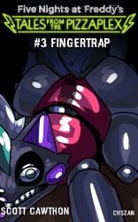 animatronic animatronic_female chszan_chan creepy five_nights_at_freddy's five_nights_at_freddy's:_security_breach original_character roxanne_wolf_(fnaf) straight stuck stuck_in_ass tagme