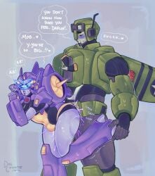 alien alien_sex blush bulge cum cum_inside cumming cumming_together cumming_while_penetrating curvaceous curvaceous_body curvaceous_female curvaceous_figure curvaceous_hips curvy curvy_body curvy_female curvy_figure curvy_hips doecassette female nautica oc original_character penis_in_pussy robot robot_sex shorter_female smaller_female submissive_female thick thick_thighs thighs transformers transformers_idw vaginal_penetration vaginal_sex visor wall womb_penetration