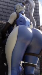 10-ball_(fortnite) 3d animation armor ass back_view blender boots city crush doonography facesitting female female_focus female_only fortnite fortnite:_battle_royale giantess growth low-angle_view mask masked masked_female point_of_view ponytail pov sitting skin_tight sound sound_effects tagme taller_female video watermark