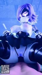 3d_(artwork) android animated ass athletic big_butt bottomwear clothed clothing clothing_lift cowgirl_position digital_media_(artwork) disgust duo female from_front_position glitch_productions hair hi_res human looking_at_viewer machine male male/female mammal murder_drones on_bottom on_top pthsnsfw purple_hair robot samzan_(modeler) sex skirt skirt_lift sound tagme thick_thighs uzi_(murder_drones) video video