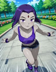 raven (teen titans) from cartoon network by elryusam