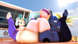 ass ass_focus beatsync cringe evilzorak my_little_pony nsfw_sonia_va princess_cadance_(mlp) princess_celestia_(mlp) princess_luna_(mlp) rosenightingal synced_to_music tagme video