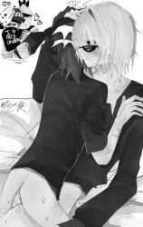 2boys alternate_costume ass black_eyes black_hair blush blushing builderman builderman_(forsaken) cum forsaken_(roblox) gay glasses grey_body half-dressed half_naked hand_on_head hand_on_thigh keicyka licking_neck male riding roblox roblox_game robloxian scarred_arm scratch_marks sex shedletsky shedletsky_(forsaken) skinny_male sweating tagme twink white_hair yaoi