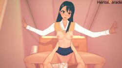 1boy 1girls 3d animated big_ass big_butt big_penis breasts cum cum_in_pussy cum_inside dark_skin ejaculation female half-dressed half_naked hayase_nagatoro hentaiparade ijiranaide_nagatoro-san light-skinned_male male male_pov moaning mp4 naked nipples penis petite please_don't_bully_me,_nagatoro pov pussy school_uniform sex skirt small_breasts sound tagme tan_body tan_skin uncensored vaginal_penetration video