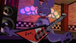 1futa 3d anthro big_breasts bonnie_(cally3d) bonnie_(fnaf) breasts five_nights_at_freddy's fnaf fredina's_nightclub futanari guitar hand_on_penis intersex legs_spread looking_at_viewer sloppydragons solo tagme touching_penis vrchat