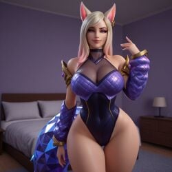 ahri ai_generated dark-skinned_male k/da_ahri k/da_series league_of_legends