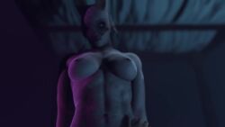 1boy 1girls 2025 3d athletic_female blender blender_eevee cowgirl_position dead_by_daylight female_focus female_on_top fit_female huntress_(dead_by_daylight) light-skinned_female light-skinned_male looking_at_viewer masked_female nude nude_female nude_male pov riding sfm_nsfw shorter_than_10_seconds sound tagme the_huntress_(dead_by_daylight) video video_games