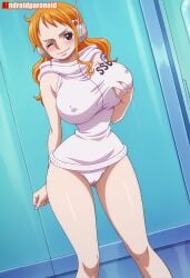 1girls ai_generated aindroidparanoid ass ass big_ass big_breasts big_butt bodysuit breasts busty cameltoe curvy cute fat_ass female female_only gigantic_breasts hair hi_res hips huge_ass huge_breasts human large_ass large_breasts legs massive_breasts nami nami_(one_piece) narrow_waist one_piece panties slim_waist tagme thick_ass thick_thighs voluptuous waist wide_hips