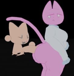 2025 3d_(artwork) anal anal_sex anthro anthro_on_anthro ass bepto_(bunsandnoble) big_breasts big_butt black_background bottomless bottomless_anthro bottomless_female breasts bunsandnoble clothed clothing digital_media_(artwork) domestic_cat duo erection featureless_hands felid feline felis female female_anthro floating floating_hands frown fur genitals glans humanoid_genitalia humanoid_penis imminent_anal larger_female long_sleeve_sweater long_sleeves looking_at_another looking_back looking_back_at_another male male/female male_anthro mammal open_mouth open_smile penetration penis pepto_(bunsandnoble) pink_body pink_butt pink_ears pink_fur pink_tail shallow_penetration side_view simple_background size_difference small_but_hung smaller_male smile standing sweater sweater_only tail tan_body tan_ears tan_glans tan_penis thick_thighs topwear topwear_only white_clothing white_eyes white_sweater white_topwear wide_hipped_anthro wide_hips