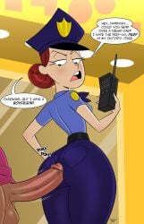 officer jones from cartoon network by aeolus06