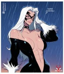 black cat (marvel) from marvel by spideyjosh-art