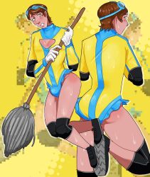 bulge dispatch_(game) gay male male_only solo thiccsies waterboy_(dispatch)