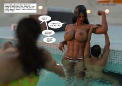 1boy 2girls 3d amazonian amazonias.net athletic athletic_female big_ass big_breasts big_thighs bigger_female breasts bust busty chest curvaceous curvy curvy_figure female fit fit_female height_difference hips hourglass_figure huge_ass huge_breasts jstilton large_ass large_breasts larger_female legs light-skinned_female light-skinned_male light_skin male male/female mature mature_female muscular muscular_female original original_character original_characters shorter_male size_difference straight tall tall_female taller_female thick thick_hips thick_legs thick_thighs thighs top_heavy voluptuous voluptuous_female waist wide_hips wide_thighs