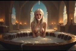 ai ai_generated cum cum_bath cum_in_ass cum_in_mouth cum_in_pussy cum_on_breasts cum_on_face cum_vomit cumshot daenerys_targaryen female game_of_thrones