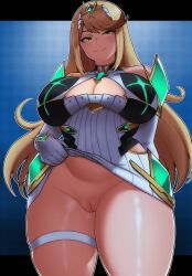 mythra from monolith soft by evoltodraw