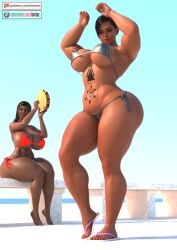 2girls 3d ass big_ass big_breasts big_thighs breasts bust busty chest curvaceous curvy curvy_figure enormous_ass enormous_breasts female hips hourglass_figure huge_ass huge_breasts huge_thighs hyper_breasts large_ass large_breasts large_thighs legs light-skinned_female light_skin massive_ass massive_breasts mature mature_female original original_character original_characters round_ass thick thick_hips thick_legs thick_thighs thighs tonices top_heavy voluptuous voluptuous_female waist wide_ass wide_hips wide_thighs yasmin_santana